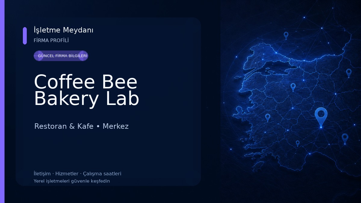 Coffee Bee Bakery Lab