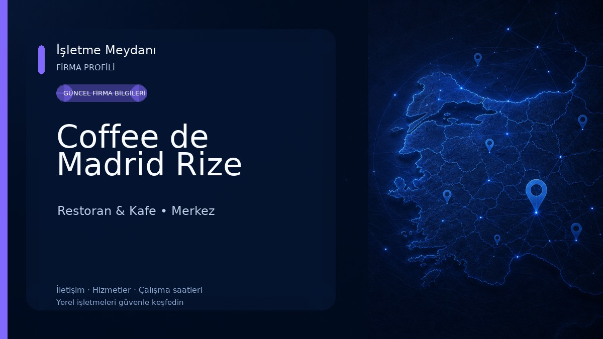 Coffee de Madrid Rize