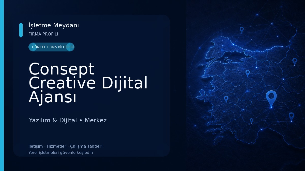 Consept Creative Dijital Ajansı Yazılım & Dijital