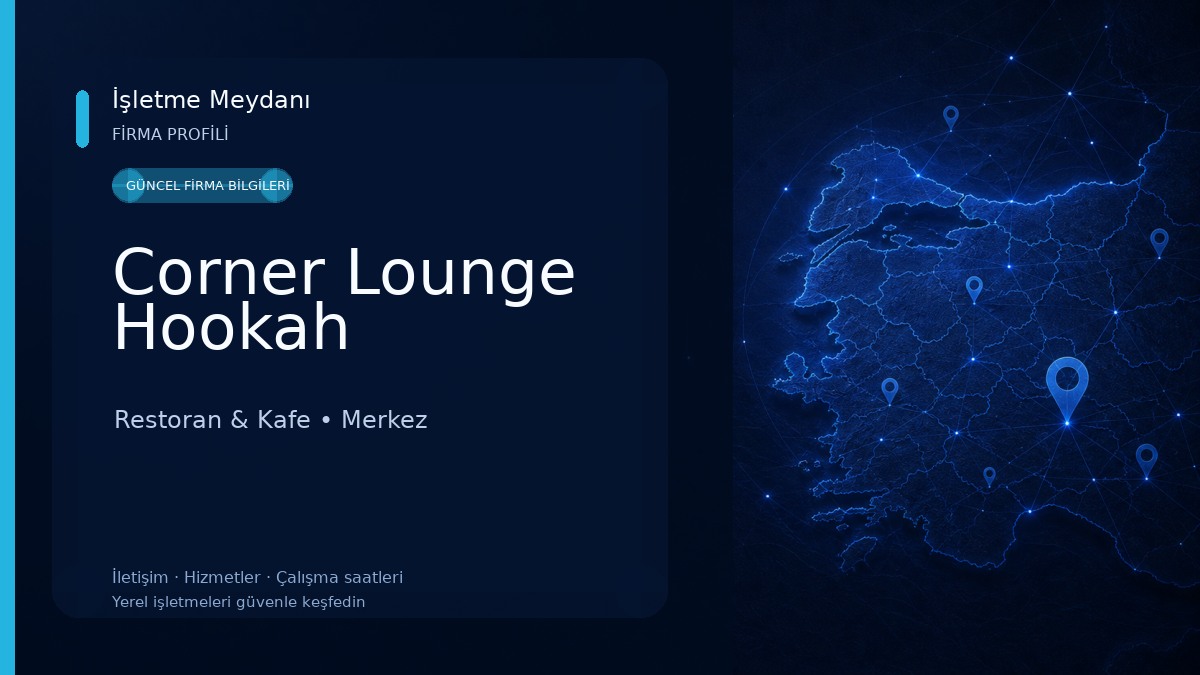 Corner Lounge Hookah
