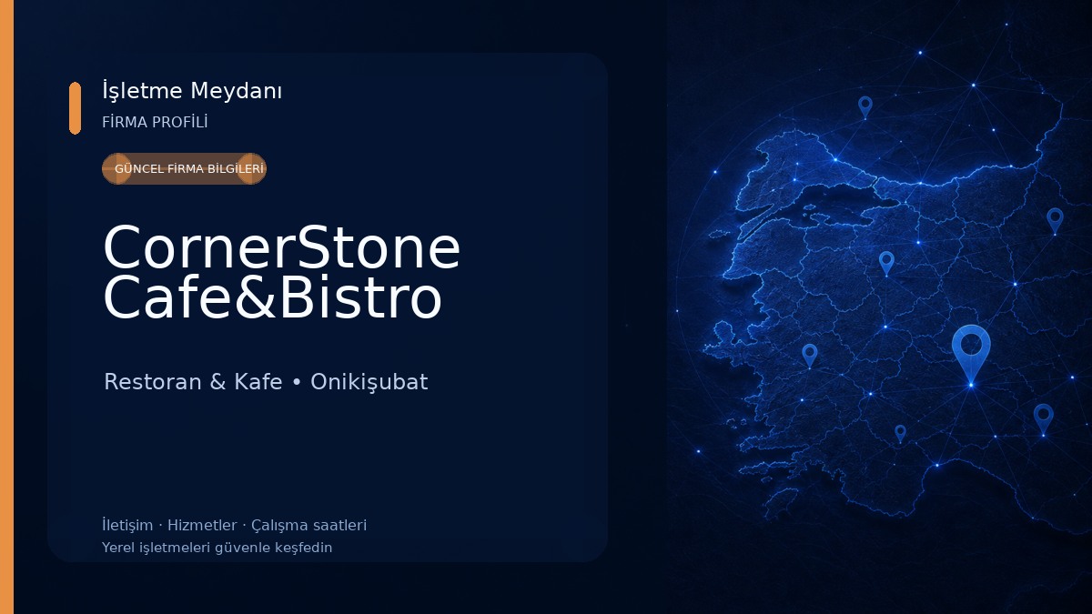 CornerStone Cafe&Bistro Restoran & Kafe