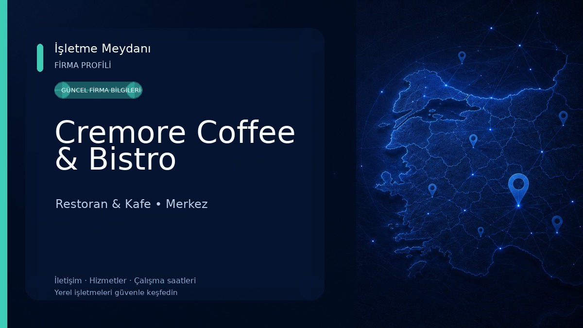 Cremore Coffee & Bistro Restoran & Kafe