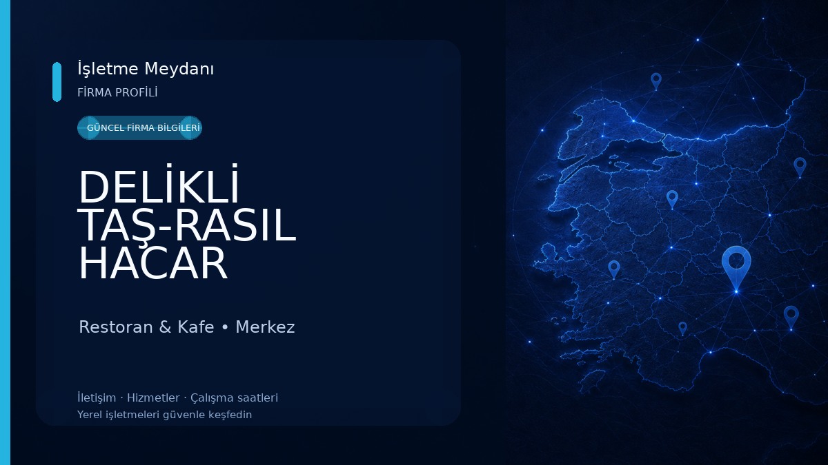 DELİKLİ TAŞ-RASIL HACAR CAFE&RESTORAN Restoran & Kafe