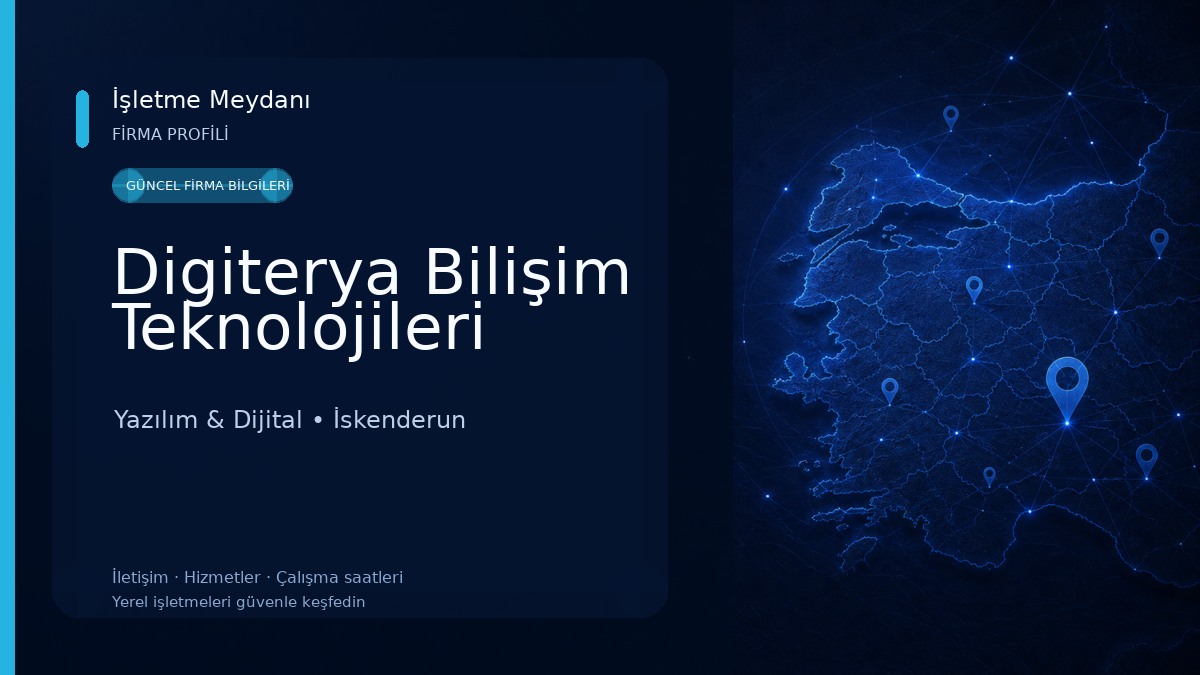 Digiterya Bilişim Teknolojileri Yazılım & Dijital