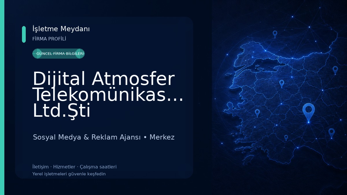 Dijital Atmosfer Telekomünikasyon Ltd.Şti