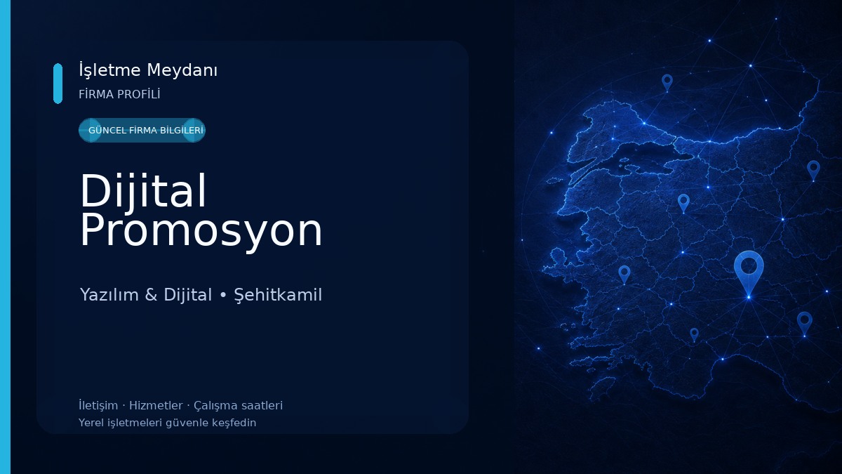 Dijital Promosyon Yazılım & Dijital