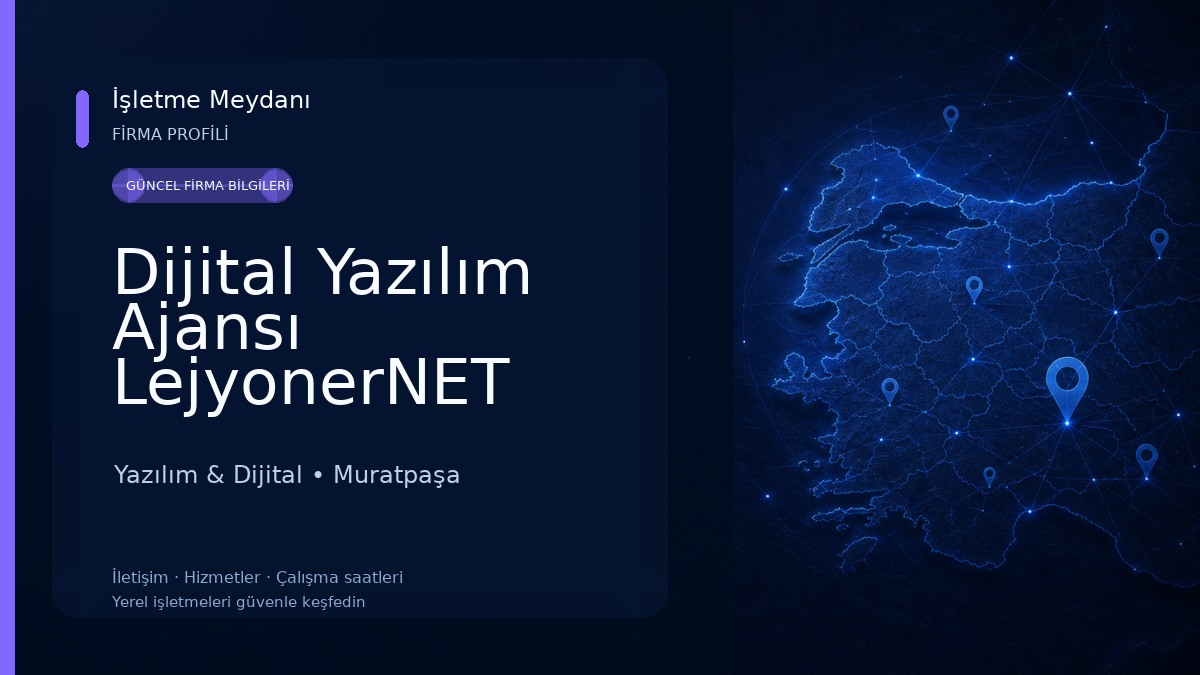 Dijital Yazılım Ajansı LejyonerNET