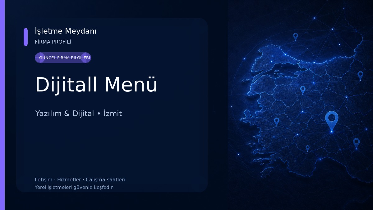 Dijitall Menü