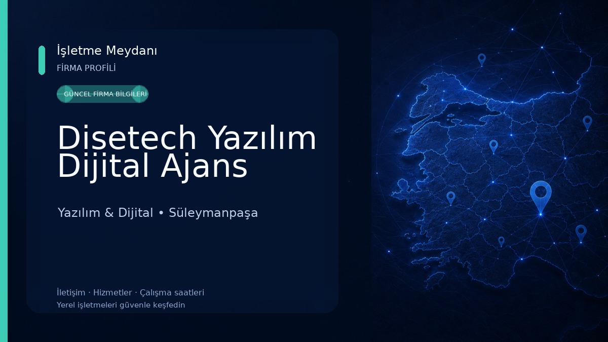 Disetech Yazılım Dijital Ajans