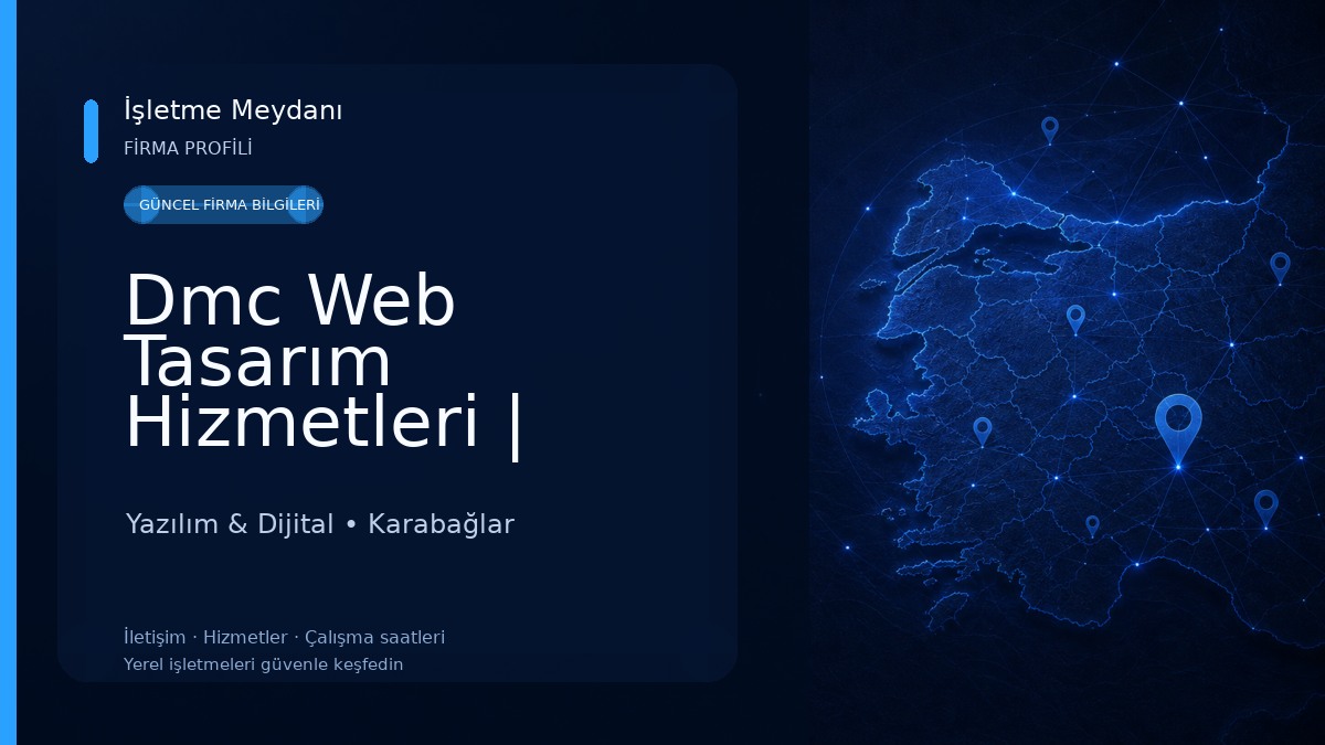 Dmc Web Tasarım Hizmetleri | Yazılım | Dijital Pazarlama | Sosyal Medya Yönetimi Yazılım & Dijital