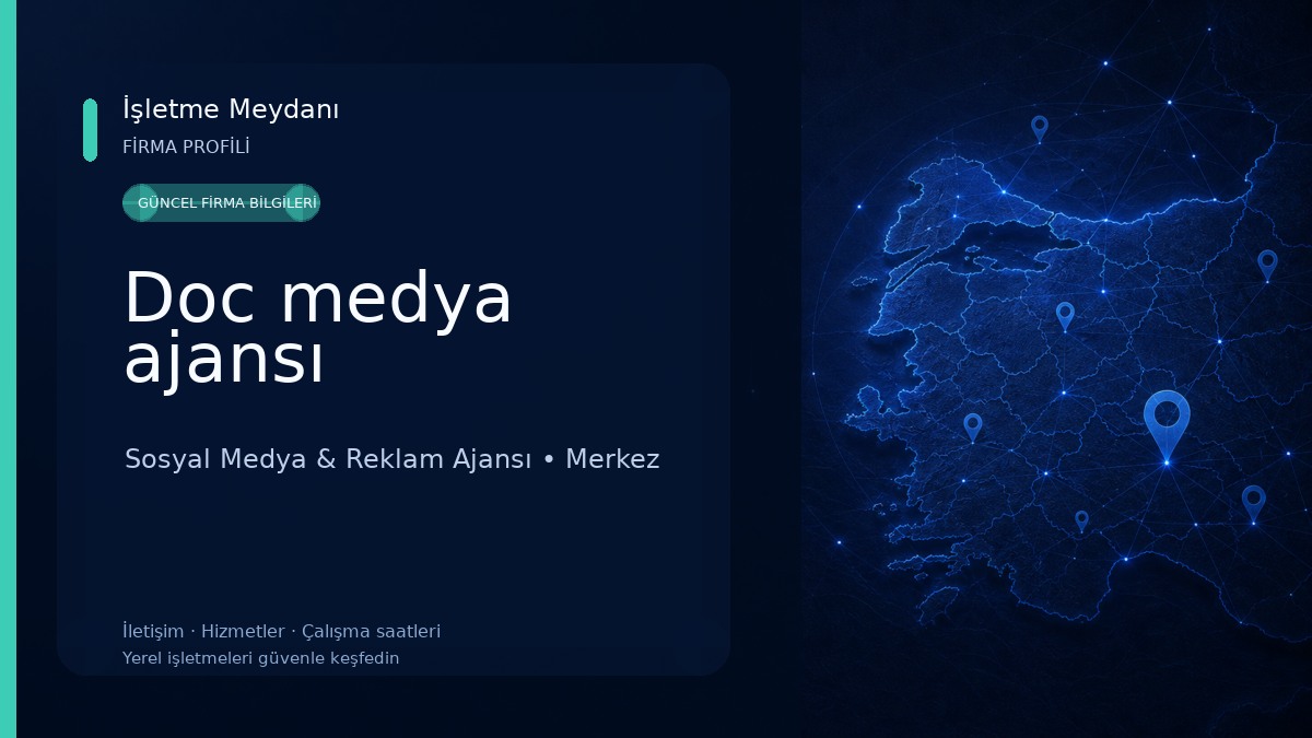 Doc medya ajansı Sosyal Medya & Reklam Ajansı