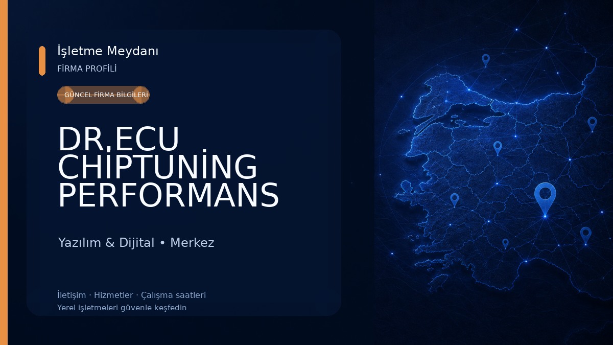 DR.ECU CHİPTUNİNG PERFORMANS KIRŞEHİR 