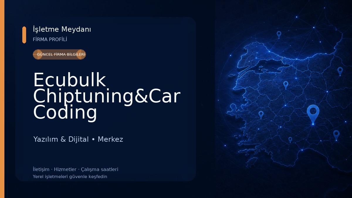 Ecubulk Chiptuning&Car Coding