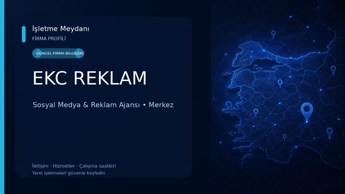 EKC REKLAM Sosyal Medya & Reklam Ajansı