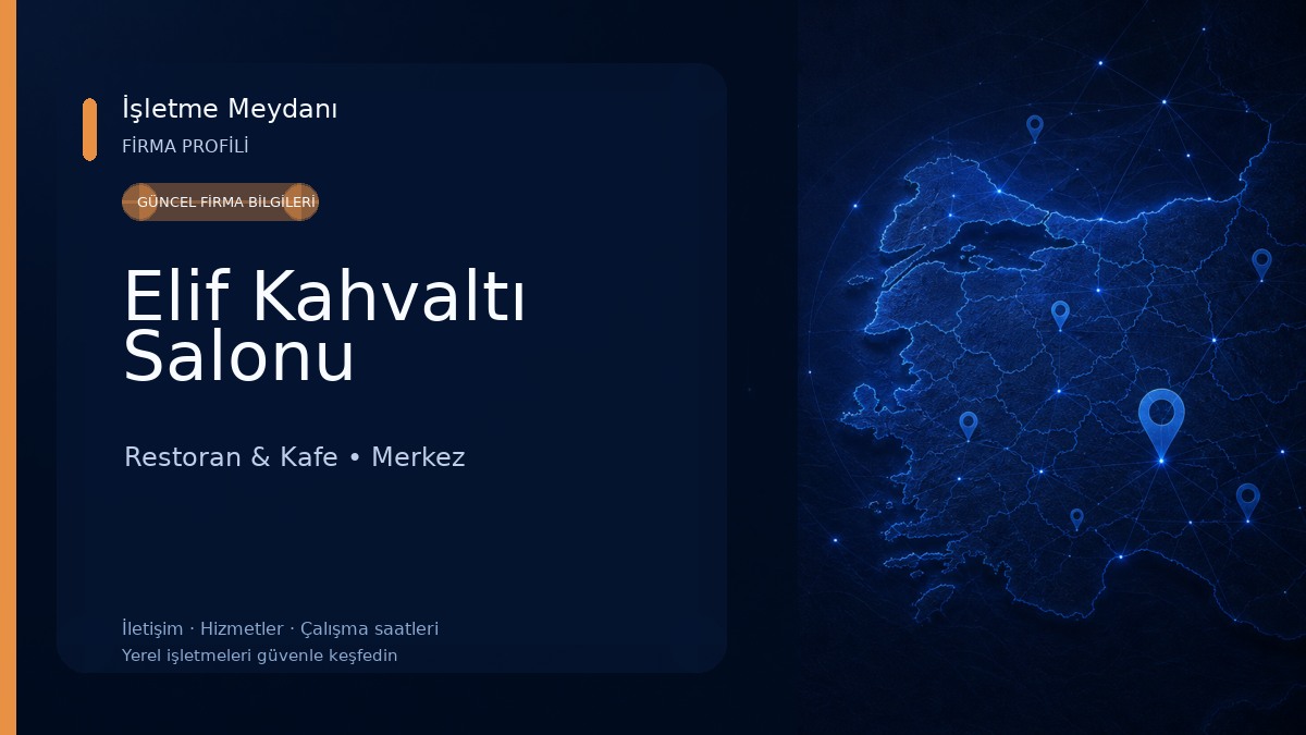 Elif Kahvaltı Salonu