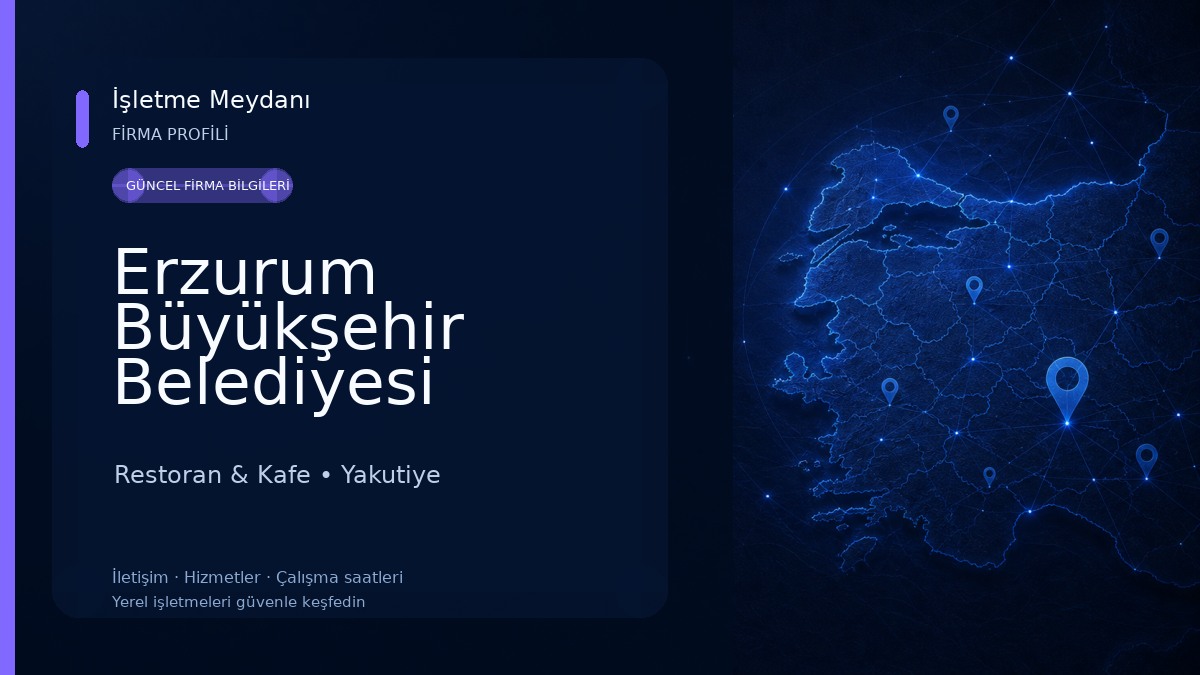 Erzurum Büyükşehir Belediyesi Sosyal Tesisleri Restoran & Kafe