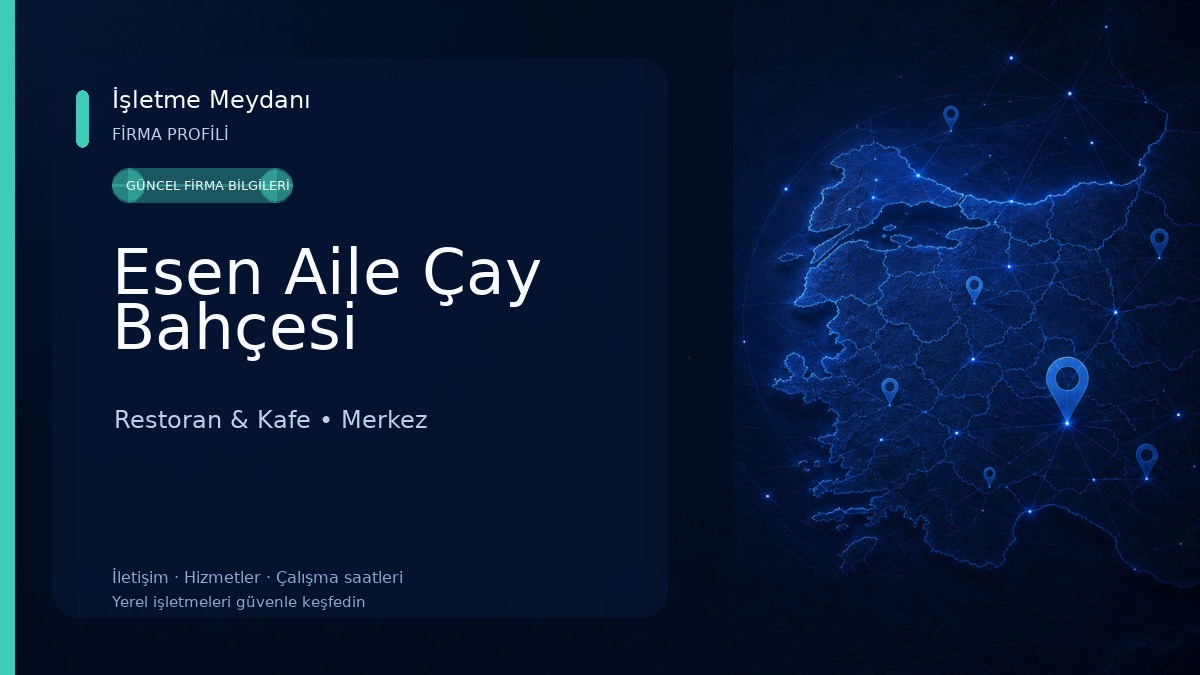 Esen Aile Çay Bahçesi