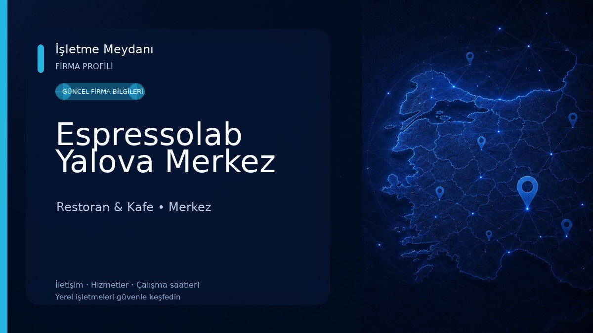 Espressolab Yalova Merkez Restoran & Kafe