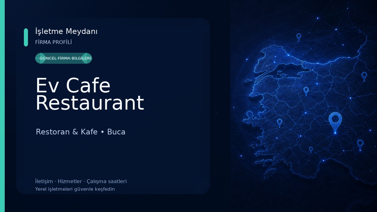 Ev Cafe Restaurant Restoran & Kafe