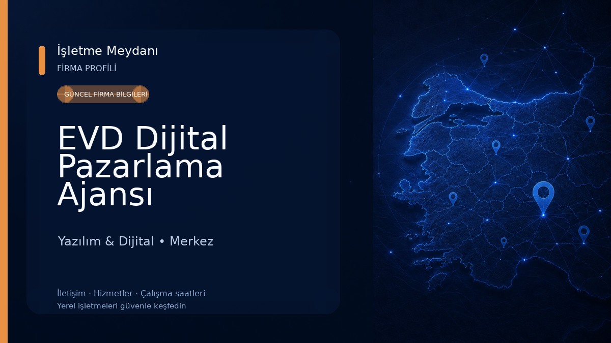 EVD Dijital Pazarlama Ajansı Yazılım & Dijital