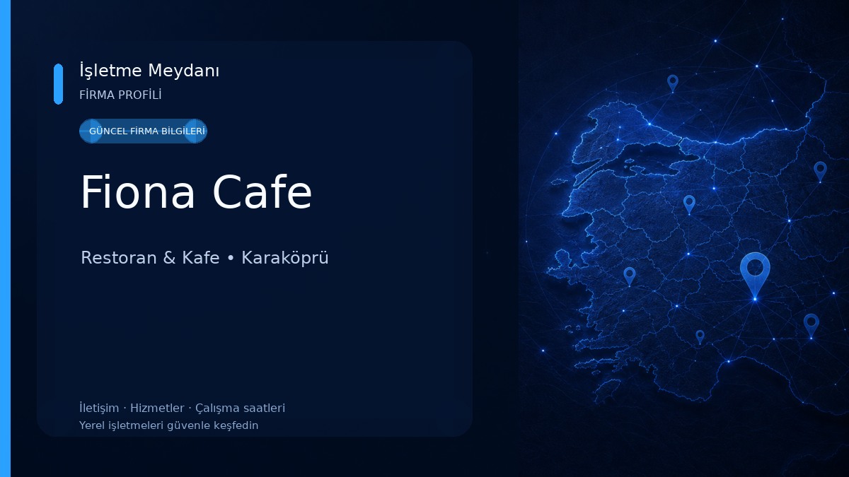 Fiona Cafe Restoran & Kafe