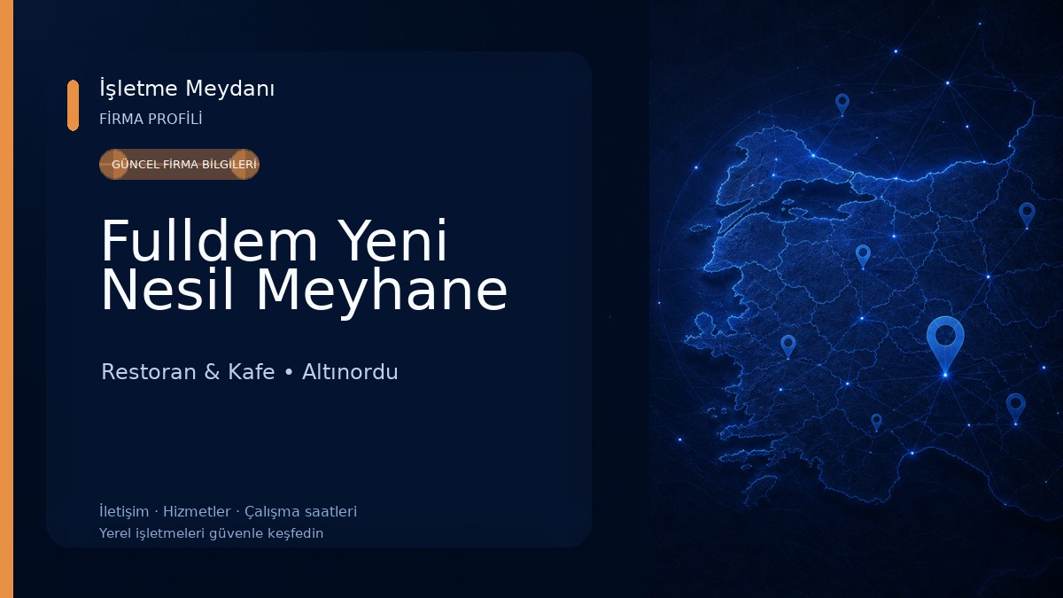 Fulldem Yeni Nesil Meyhane Restoran & Kafe