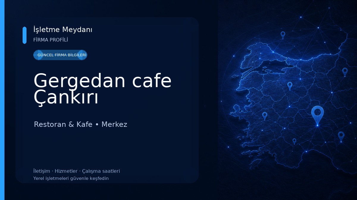 Gergedan cafe Çankırı