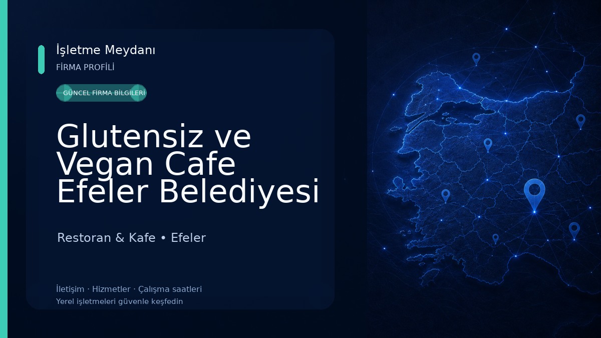 Glutensiz ve Vegan Cafe Efeler Belediyesi Menderes Park Restoran & Kafe