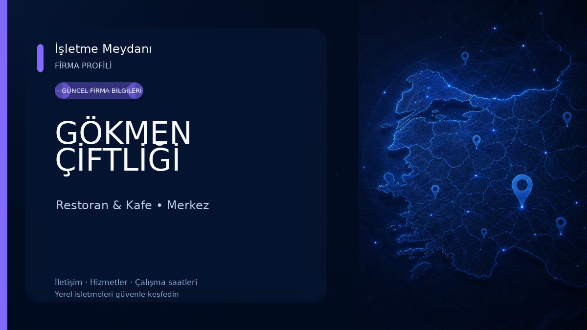 GÖKMEN ÇİFTLİĞİ Restoran & Kafe