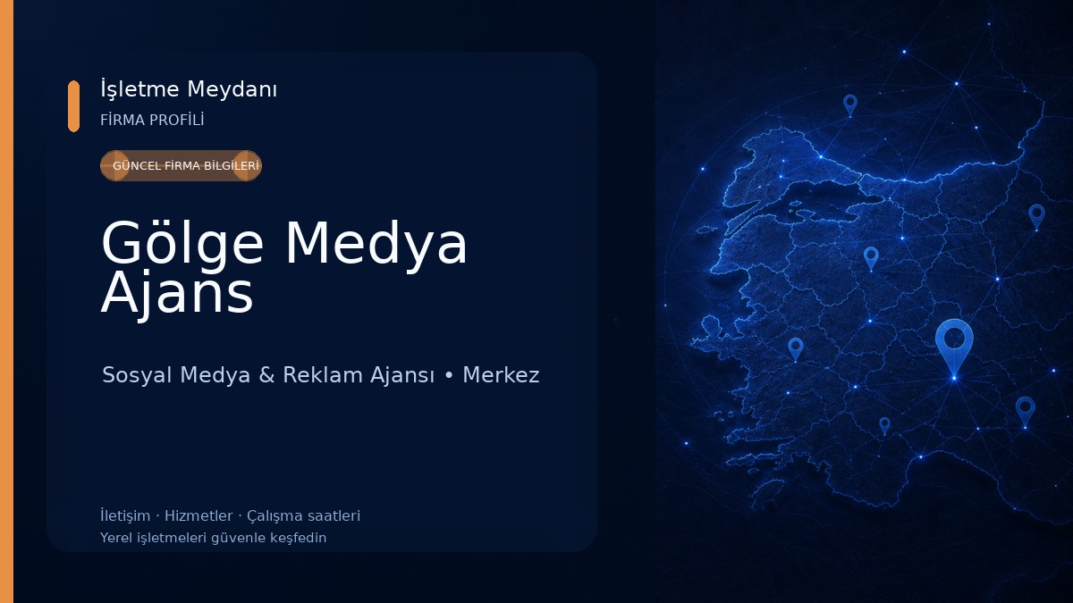 Gölge Medya Ajans Sosyal Medya & Reklam Ajansı