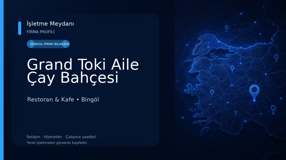 Grand Toki Aile Çay Bahçesi Restoran & Kafe