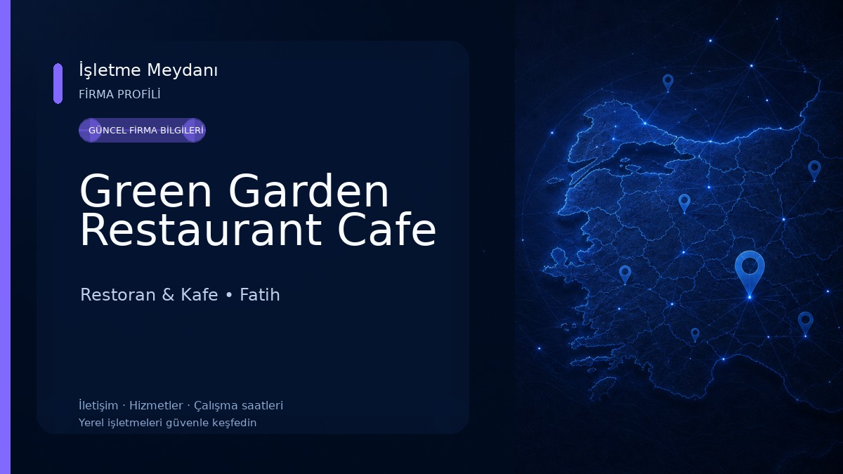 Green Garden Restaurant Cafe Restoran & Kafe