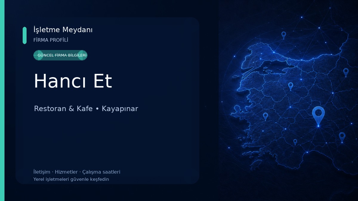 Hancı Et