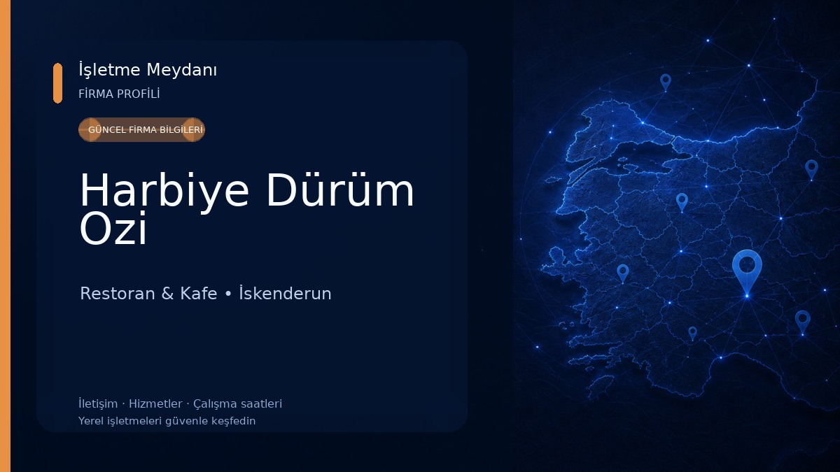 Harbiye Dürüm Ozi Restoran & Kafe