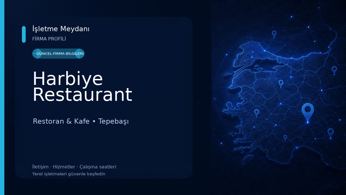 Harbiye Restaurant Restoran & Kafe