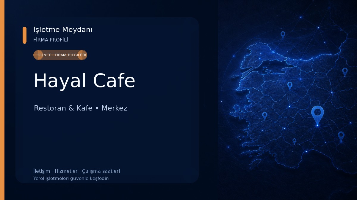 Hayal Cafe Restoran & Kafe