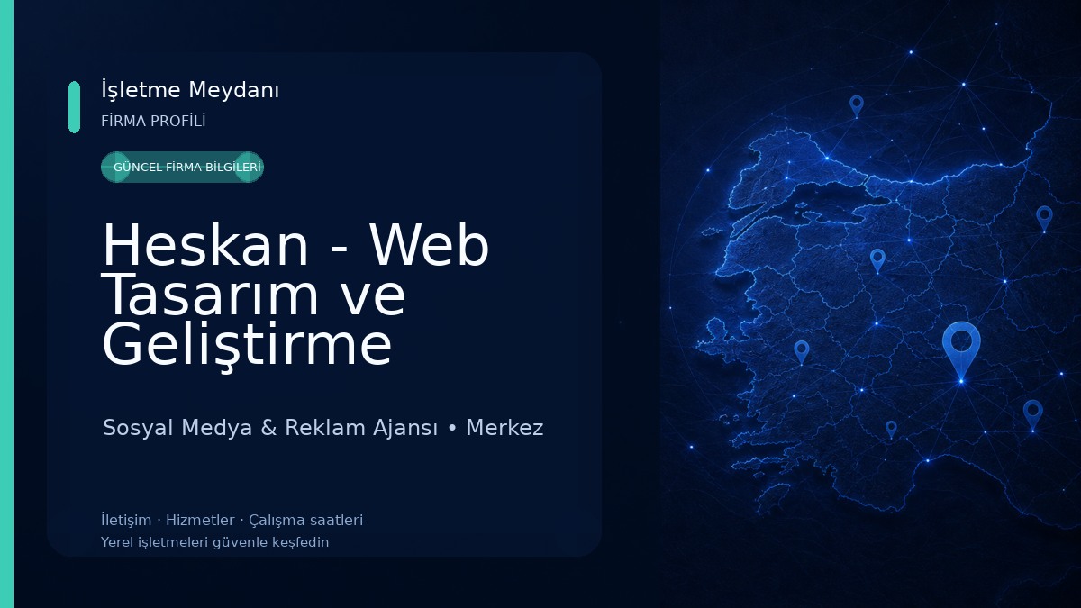 Heskan - Web Tasarım ve Geliştirme Sosyal Medya & Reklam Ajansı