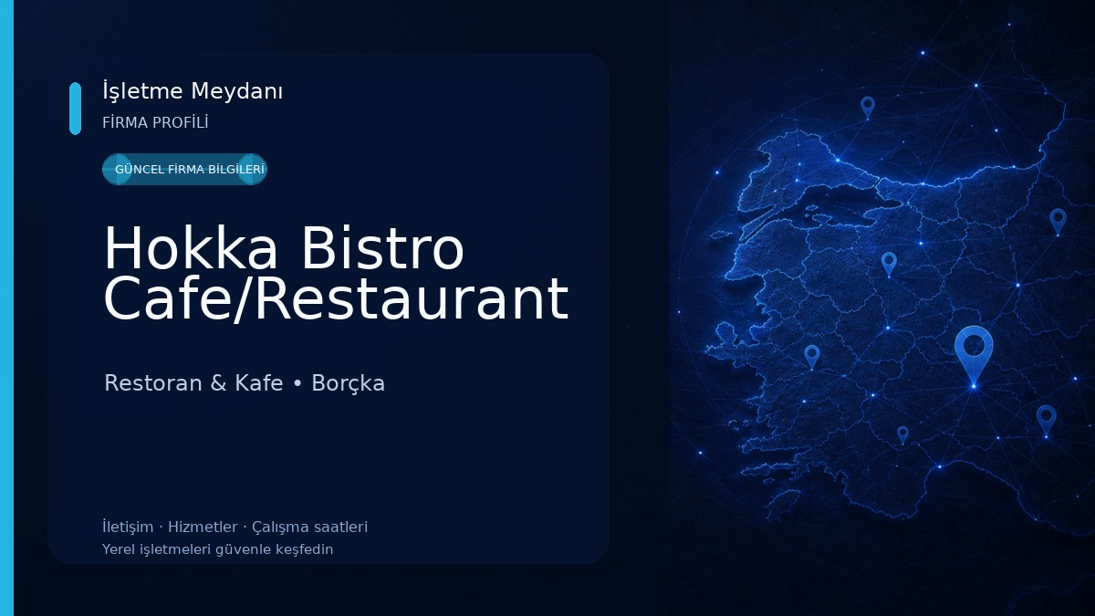Hokka Bistro Cafe/Restaurant Restoran & Kafe