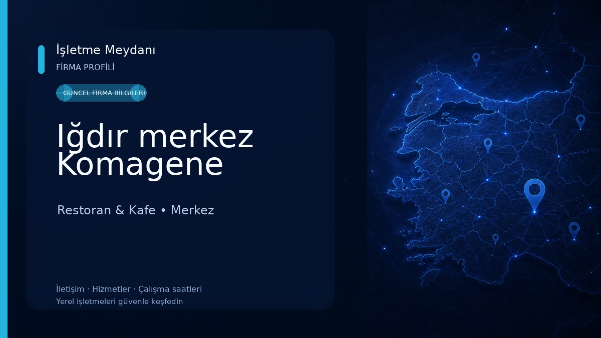 Iğdır merkez Komagene