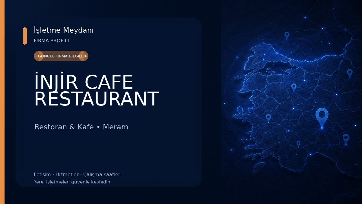 İNJİR CAFE RESTAURANT Restoran & Kafe