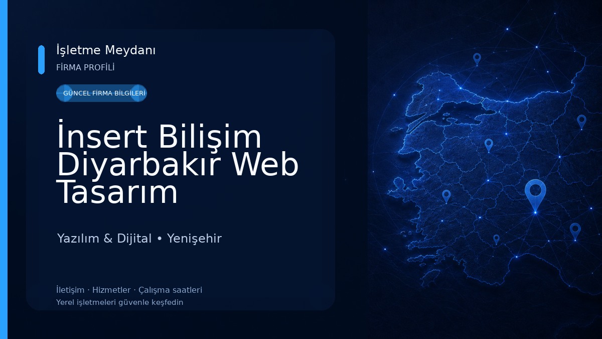 İnsert Bilişim Diyarbakır Web Tasarım