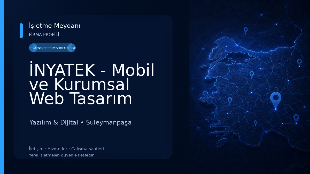 İNYATEK - Mobil ve Kurumsal Web Tasarım