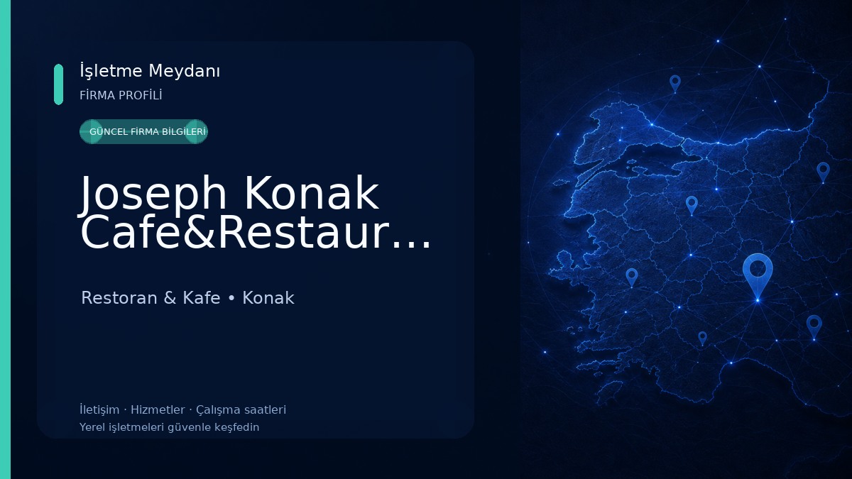 Joseph Konak Cafe&Restaurant Restoran & Kafe