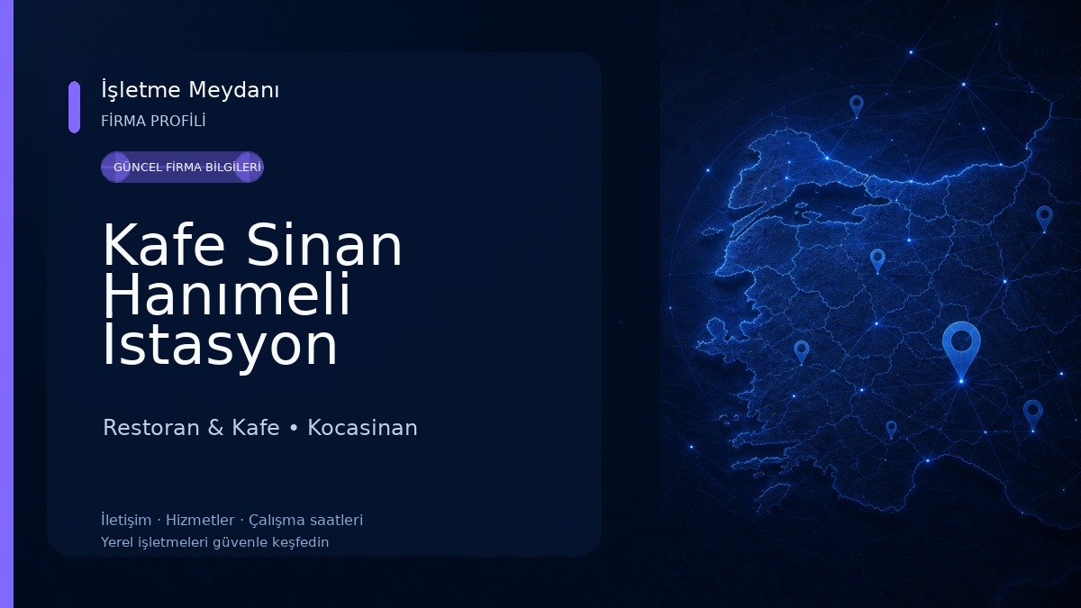 Kafe Sinan Hanımeli İstasyon