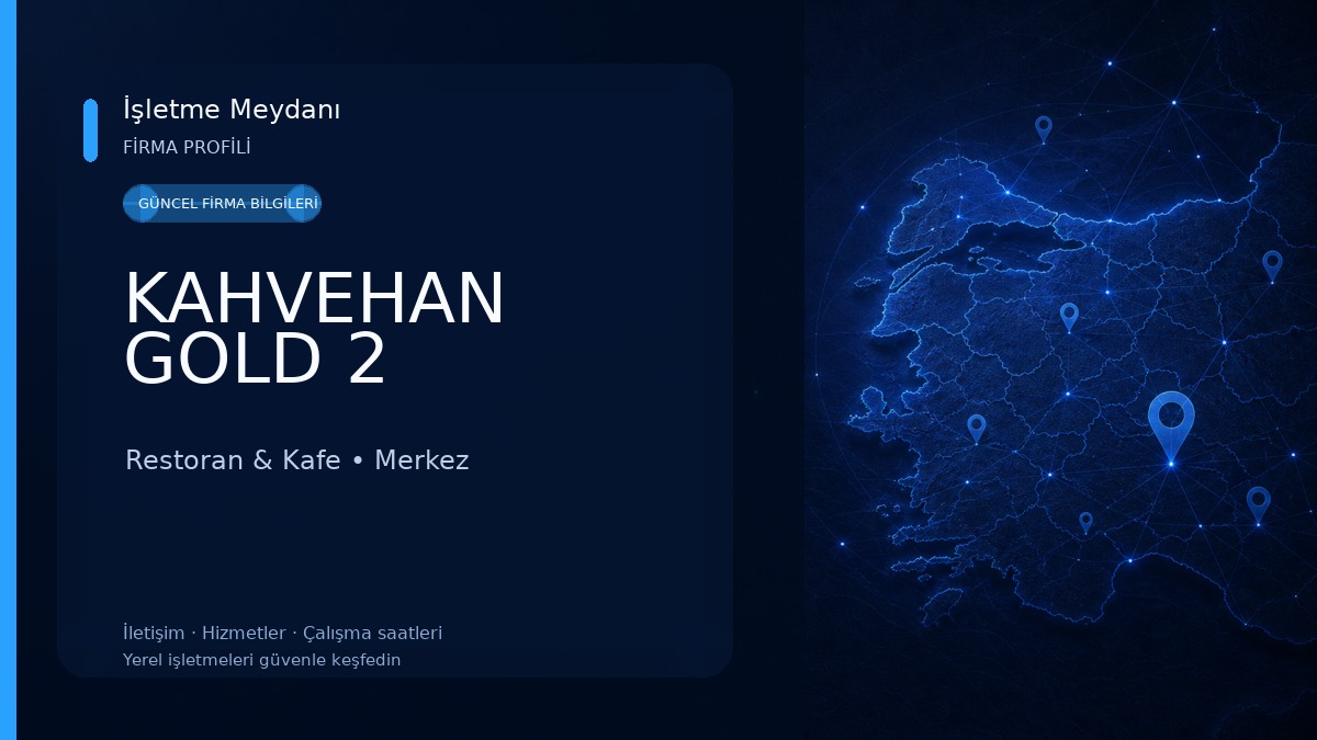 KAHVEHAN GOLD 2 Restoran & Kafe