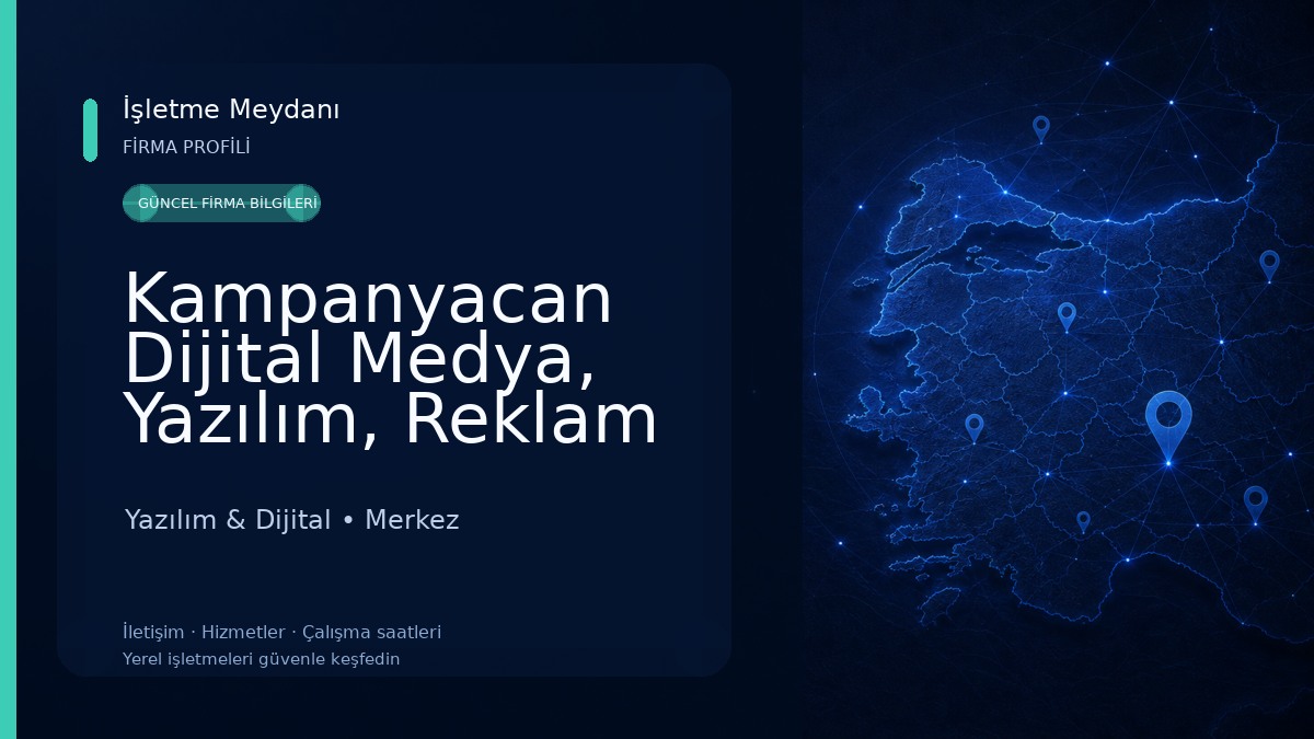 Kampanyacan Dijital Medya, Yazılım, Reklam Yazılım & Dijital