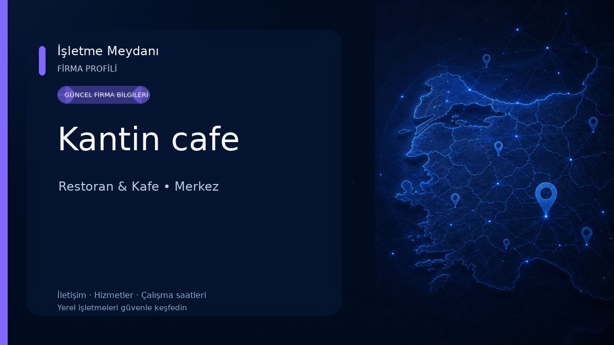 Kantin cafe