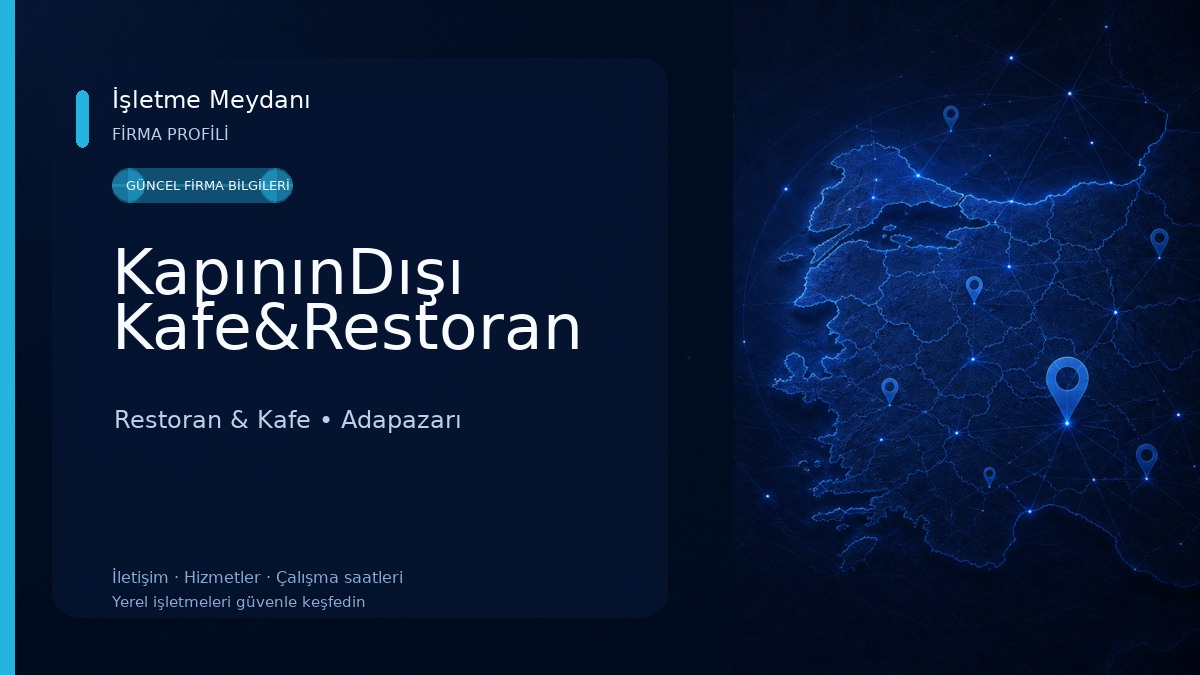 KapınınDışı Kafe&Restoran Restoran & Kafe