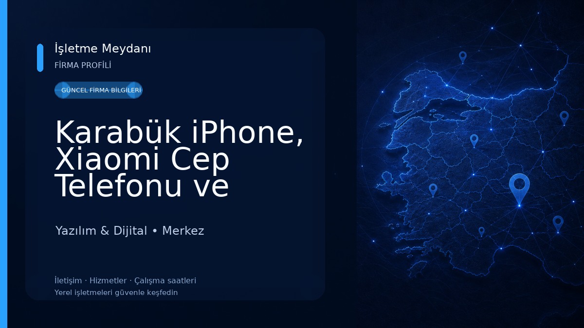Karabük iPhone, Xiaomi Cep Telefonu ve Robot Süpürge Teknik Servisi Yazılım & Dijital