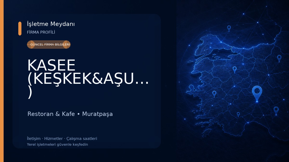 KASEE (KEŞKEK&AŞURE ) Restoran & Kafe